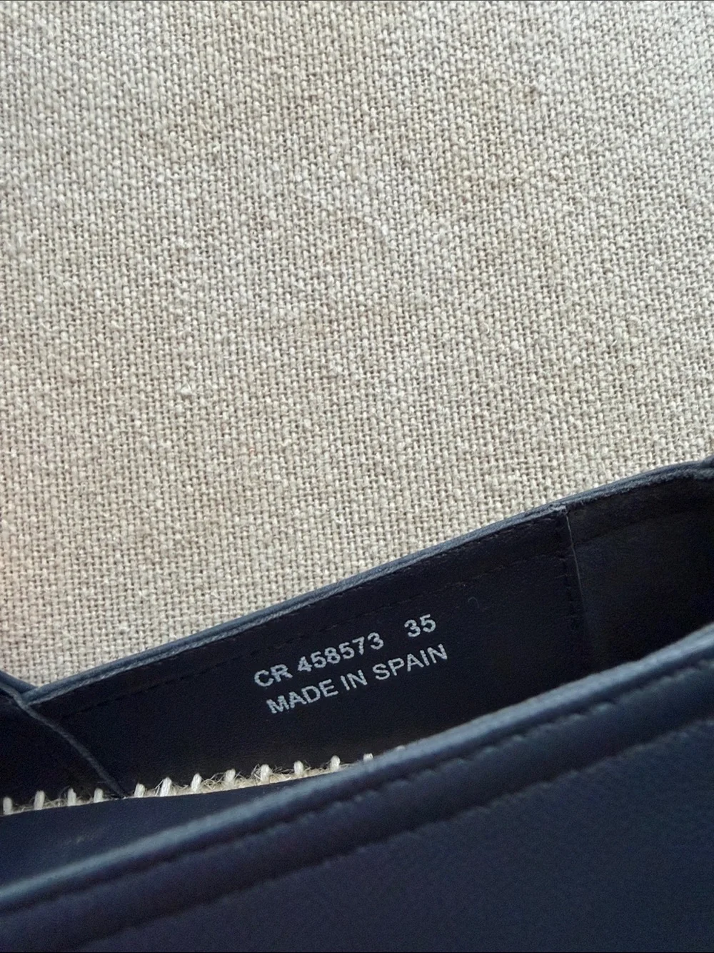 Saint Laurent Leather Espadrilles with Jute Trim